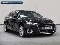 Used Audi A3 Sport 110 HP (80 kW) 2024 Black Sedan