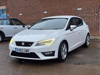 Used Seat Leon FR 140 HP (102 kW) 2013 White Hatchback