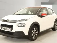 Begagnad Citroën C3 Feel 2018 Vit Halvkombi