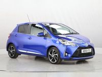 Used Toyota Yaris Hybrid 100 HP (73 kW) 2019 Blue Hatchback