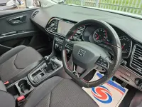 Used Seat Leon ST FR 130 HP (95 kW) 2019 White Estate