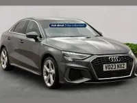 Used Audi A3 S-Line 110 HP (80 kW) 2023 Grey Sedan