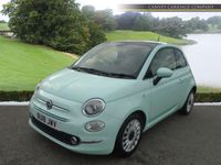 Used Fiat 500 Lounge 105 HP (77 kW) 2018 Green Hatchback