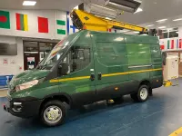 Used Iveco Daily 150 HP (110 kW) 2017 Green Van