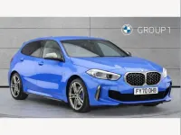 Used BMW M135 Shadowline 306 HP (225 kW) 2020 Blue Hatchback