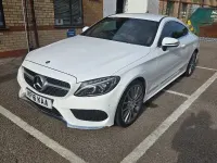 Used Mercedes C200 2016 White Coupe