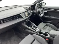 Used Audi A3 Black Edition 2026 District green, metallic Sedan
