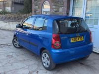 Used Kia Picanto 64 HP (47 kW) 2010 Blue Hatchback