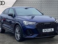 Used Audi Q3 Black Edition 150 HP (110 kW) 2025 Blue SUV