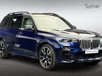 Used BMW X7 M Sport 261 HP (191 kW) 2020 Blue SUV