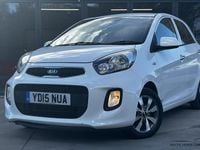 Used Kia Picanto 68 HP (50 kW) 2015 White Hatchback