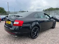 Used Skoda Octavia vRS 181 HP (133 kW) 2016 Black Estate