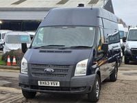 Used Ford Transit 155 HP (114 kW) 2013 Blue Van