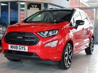 Used Ford Ecosport ST-Line 125 HP (91 kW) 2018 Red SUV