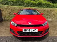 Used VW Scirocco 125 HP (91 kW) 2016 Red Coupe