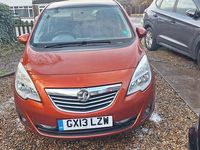 Used Vauxhall Meriva 120 HP (88 kW) 2013 Orange MPV