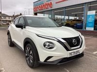 Used Nissan Juke Acenta 114 HP (83 kW) 2021 White SUV