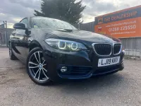 Used BMW 218 Sport Line 2019 Black Coupe