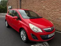 Used Vauxhall Corsa 2013 Red Hatchback