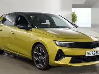 Used Vauxhall Astra GS Line 130 HP (95 kW) 2022 Yellow Hatchback