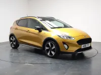 Used Ford Fiesta Active 125 HP (91 kW) 2018 Yellow Hatchback