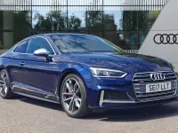 Used Audi S5 Black Edition 354 HP (260 kW) 2017 Blue Coupe