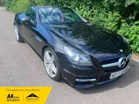 Used Mercedes SLK250 AMG 2013 Black Cabriolet