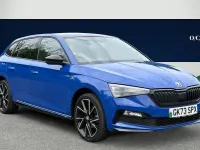 Used Skoda Scala Monte Carlo 110 HP (80 kW) 2023 Blue Hatchback