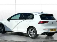 Used VW Golf VIII R-line 150 HP (110 kW) 2022 White Hatchback