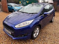 Used Ford Fiesta Zetec 2015 Blue Hatchback