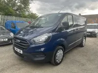 Used Ford Transit Custom 130 HP (95 kW) 2019 Blue Van