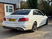 Used Mercedes E220 AMG line 177 HP (130 kW) 2014 White Sedan