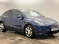 Usado Tesla Model Y Long Range AWD 378 kW (514 HP) 2022 Azul SUV