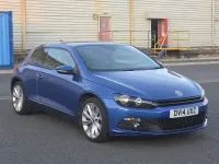 Used VW Scirocco GT 2014 Blue Coupe