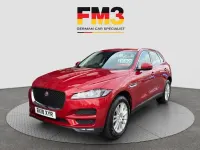 Used Jaguar F-Pace Portfolio 180 HP (132 kW) 2018 Red SUV