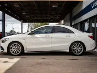 Used Mercedes CLA45 AMG AMG 381 HP (280 kW) 2018 White Coupe