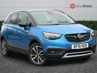 Used Vauxhall Crossland X Elite 2019 Blue SUV