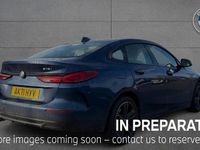 Used BMW 218 Sport Line 134 HP (98 kW) 2021 Blue Coupe
