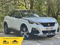 Used Peugeot 3008 GT-line 130 HP (95 kW) 2017 White SUV