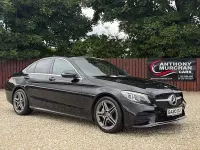 Used Mercedes C200 AMG line 2020 Black Sedan