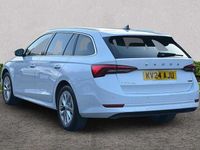 Used Skoda Octavia SE L 110 HP (80 kW) 2024 Moon white metallic Estate