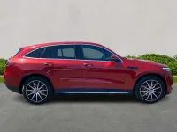 Used Mercedes EQC400 AMG line 300 kW (408 HP) 2023 Red SUV