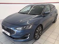 Used Ford Focus Titanium 125 HP (91 kW) 2022 Blue Hatchback