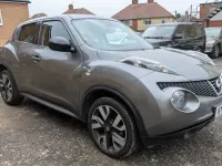 Second-hand Nissan Juke N-TEC 110 CP (80 kW) 2014 Gri SUV