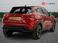 Used Nissan Juke N-Connecta 114 HP (83 kW) 2023 Red SUV