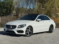 Used Mercedes C220 AMG Line Premium 2015 White Sedan