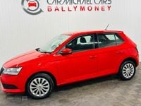 Used Skoda Fabia 75 HP (55 kW) 2018 Red Hatchback