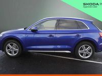 Used Audi Q5 S-Line 200 HP (147 kW) 2022 Blue SUV