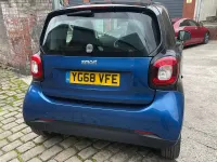 Used Smart ForTwo Coupé Passion 71 HP (52 kW) 2018 Black Coupe
