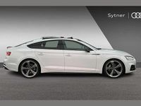 Used Audi A5 Sportback Black Edition 245 HP (180 kW) 2020 White Hatchback